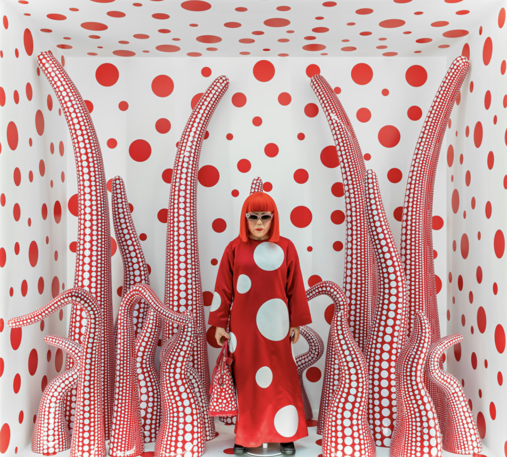 What S Creative The Matriarch Of Contemporary Art Yayoi Kusama Is One Polka Dot In A